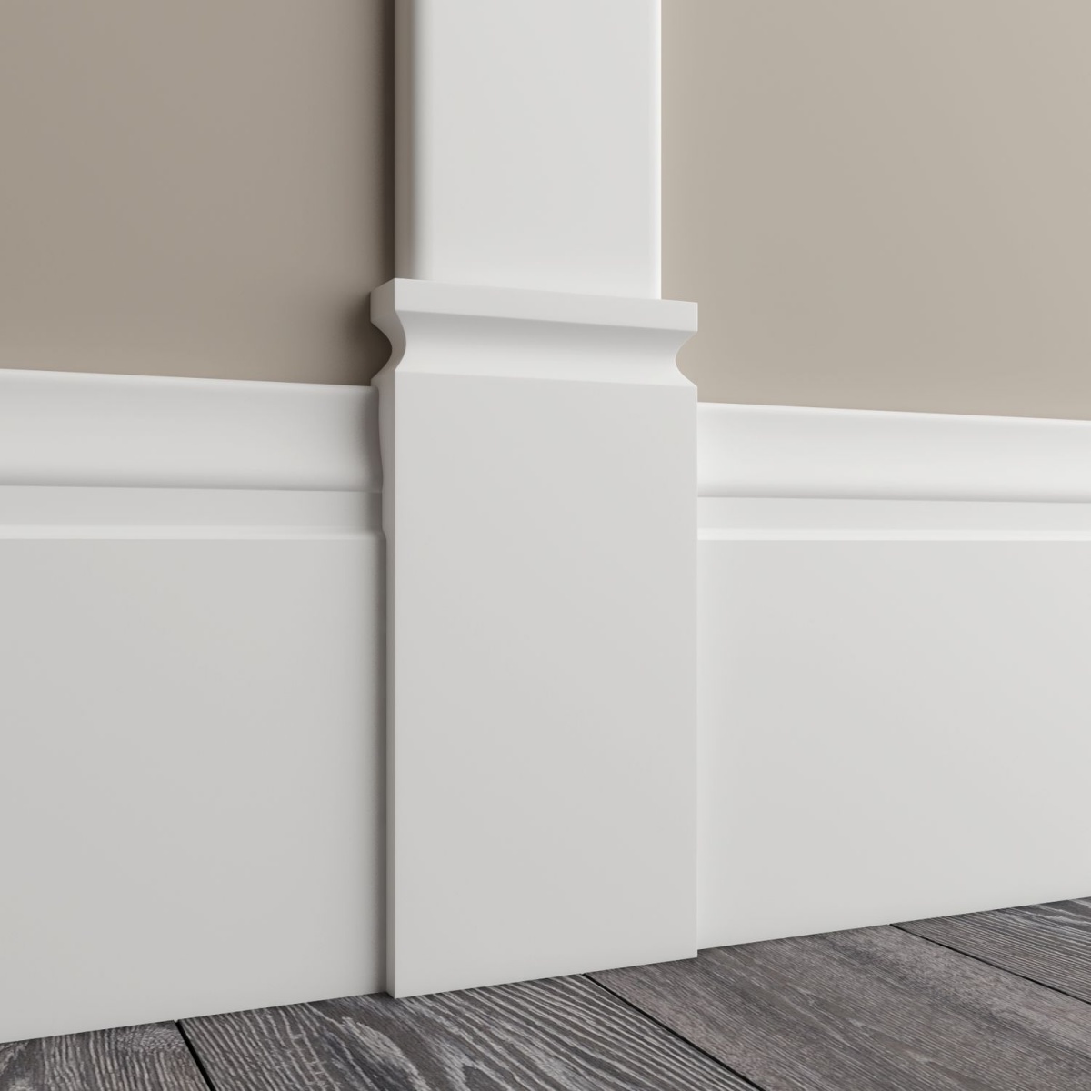 Дверной декор нижний под покраску Ultrawood D 1075 фото в интерьере Дверной декор нижний под покраску Ultrawood D 1075 фото в интерьере